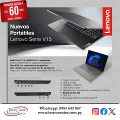 Notebook Lenovo Serie V15 Intel Core i5